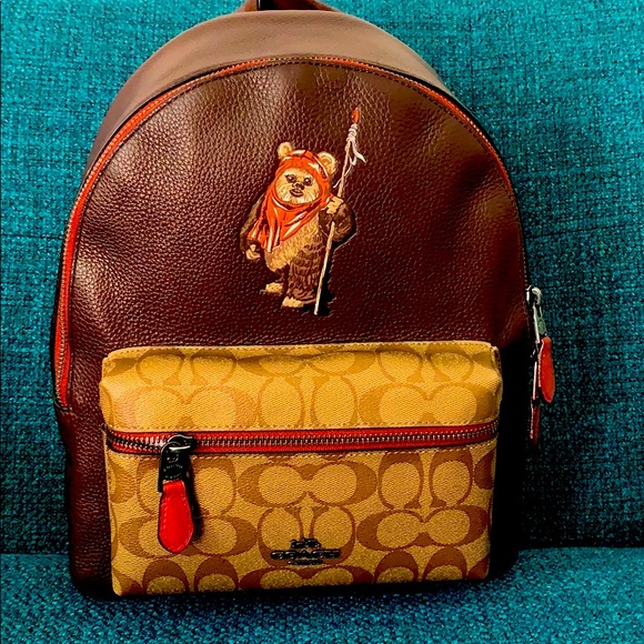 Coach Handbags - Coach Star Wars Charlie Ewok Backpack